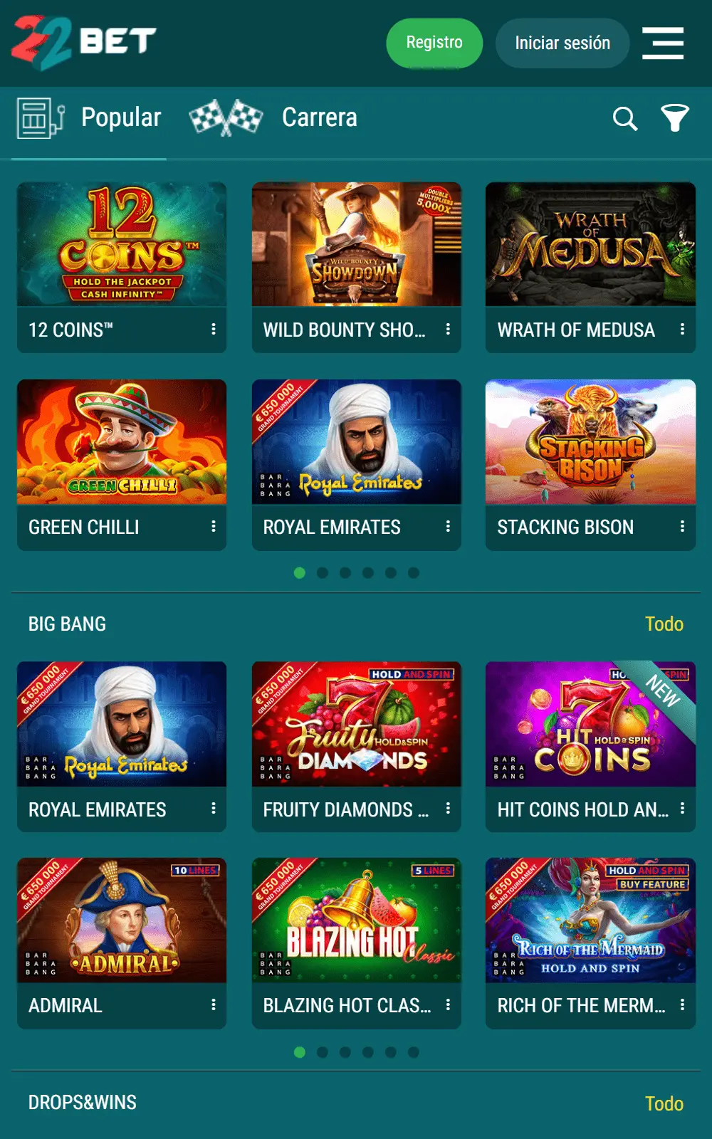 22BET Casino ohne Verifizierung